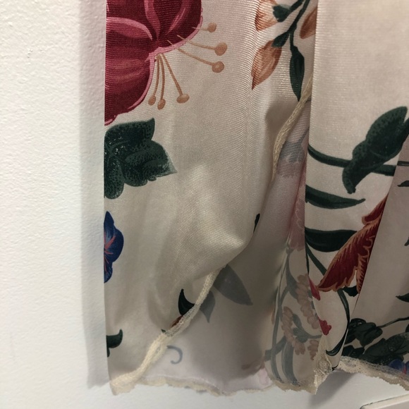 Vintage Lorraine Floral Nightie Lingerie Chemise M - Picture 7 of 9